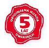 5 lat gwarancji